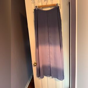 Ombré purple and white maxi skirt - Forever 21